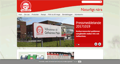 Desktop Screenshot of gefleortensmejeri.se